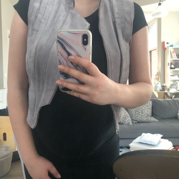 BCBG MaxAzria genuine suede west - Picture 5 of 6